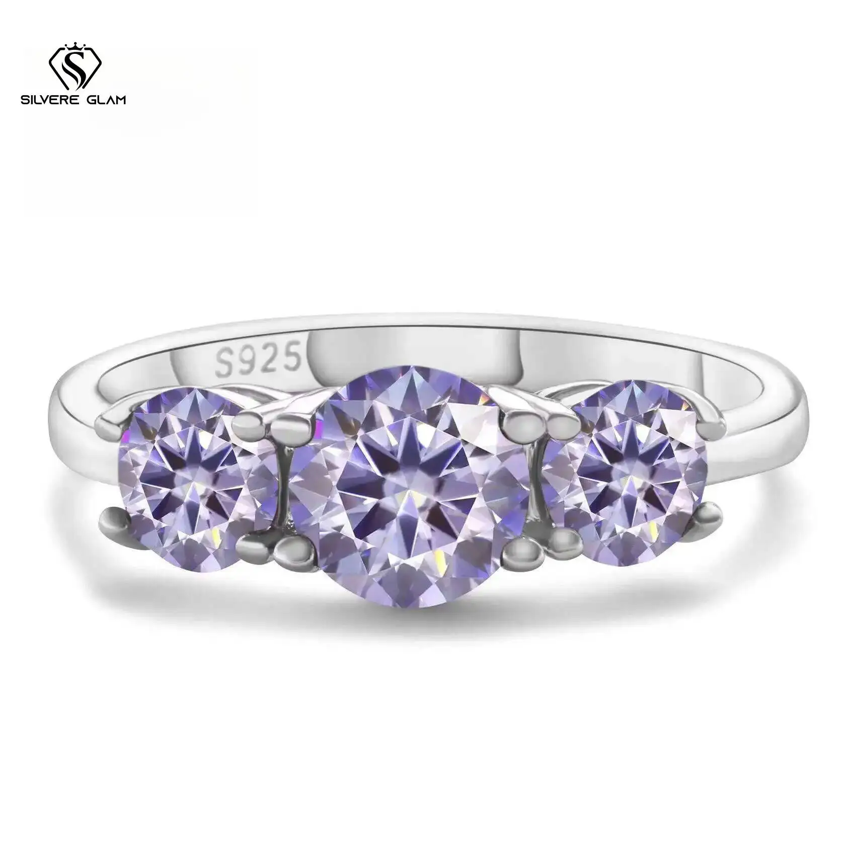 

Роскошное кольцо из стерлингового серебра 925 пробы для очаровательной леди с 2-караратным красным муассанитом, тест на бриллиант, свадебные ювелирные изделия, подарок