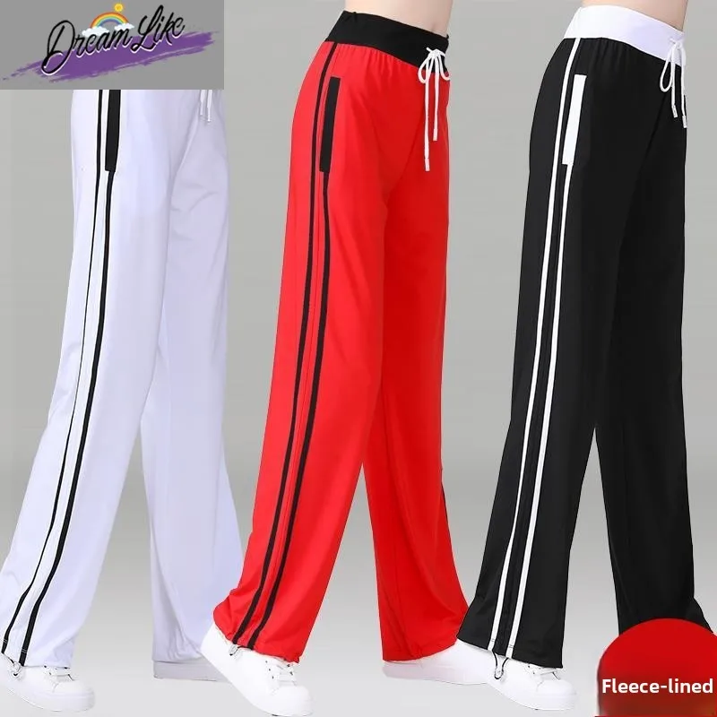 

Summer New Square Dance Outfit ort Sve Sports Set Qui Dry Fitn Pants Dance Costume Women's Ethnic Stage Clothing