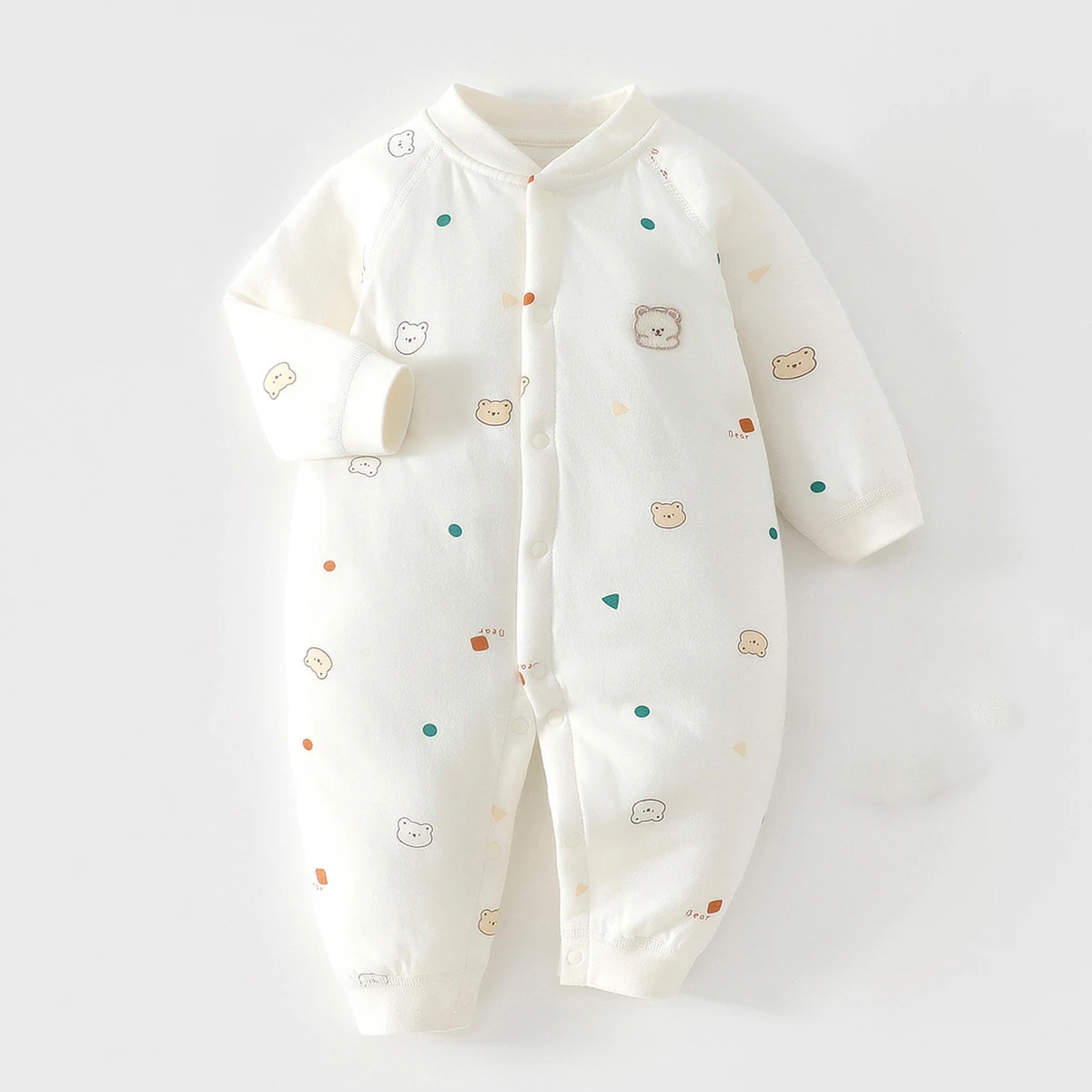 

Newborn Baby Clothes Boys Girls Soft Cotton Winter Clothing High Quality Long Sleeve Cotton Rompers