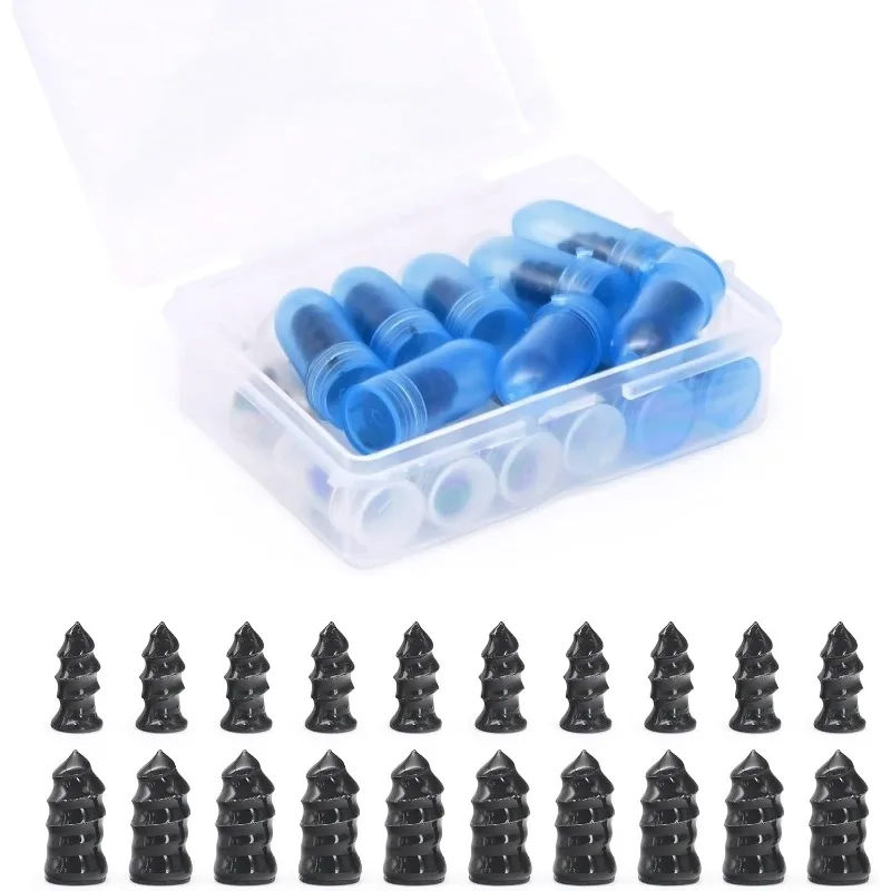 AliExpress 20 Pieces Tire Repair Nails Kit Rubber Nail for Tyres,Vacuum Tire Repair Kit, Tire Repair Kit for Motorcycle,Bicycle (10S+10L)