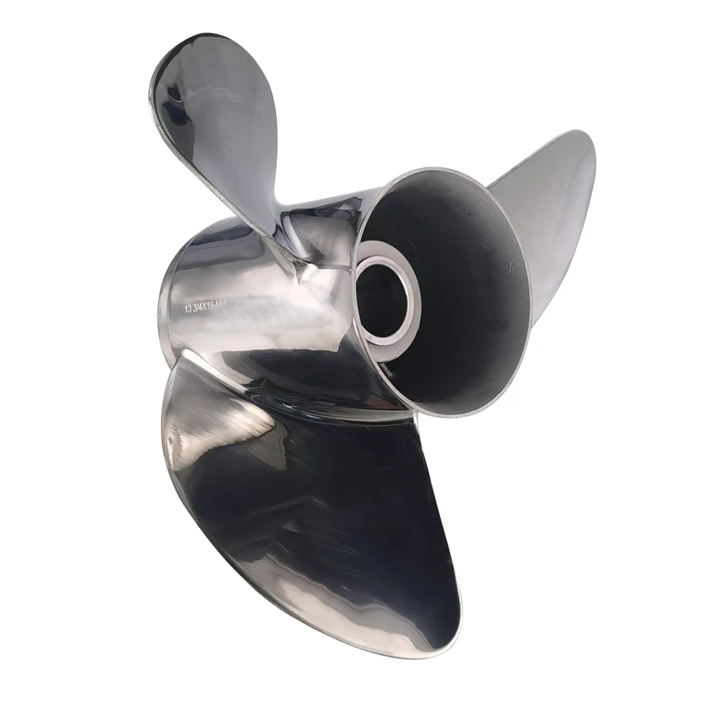 Propeller lieferanten 150-300 PS 3-Blatt-Edelstahlpropeller für Yamah-Außenbordmotor