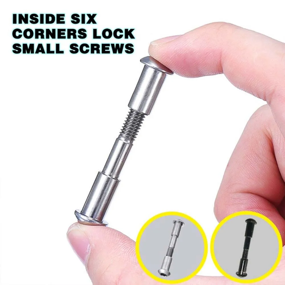 Folding Bolt Hardened Steel For Xiaomi MIJIA M365 M365 Scooter Parts Lock Fixed Bolt Hinge Bolt Locking Screw Bolt Screw