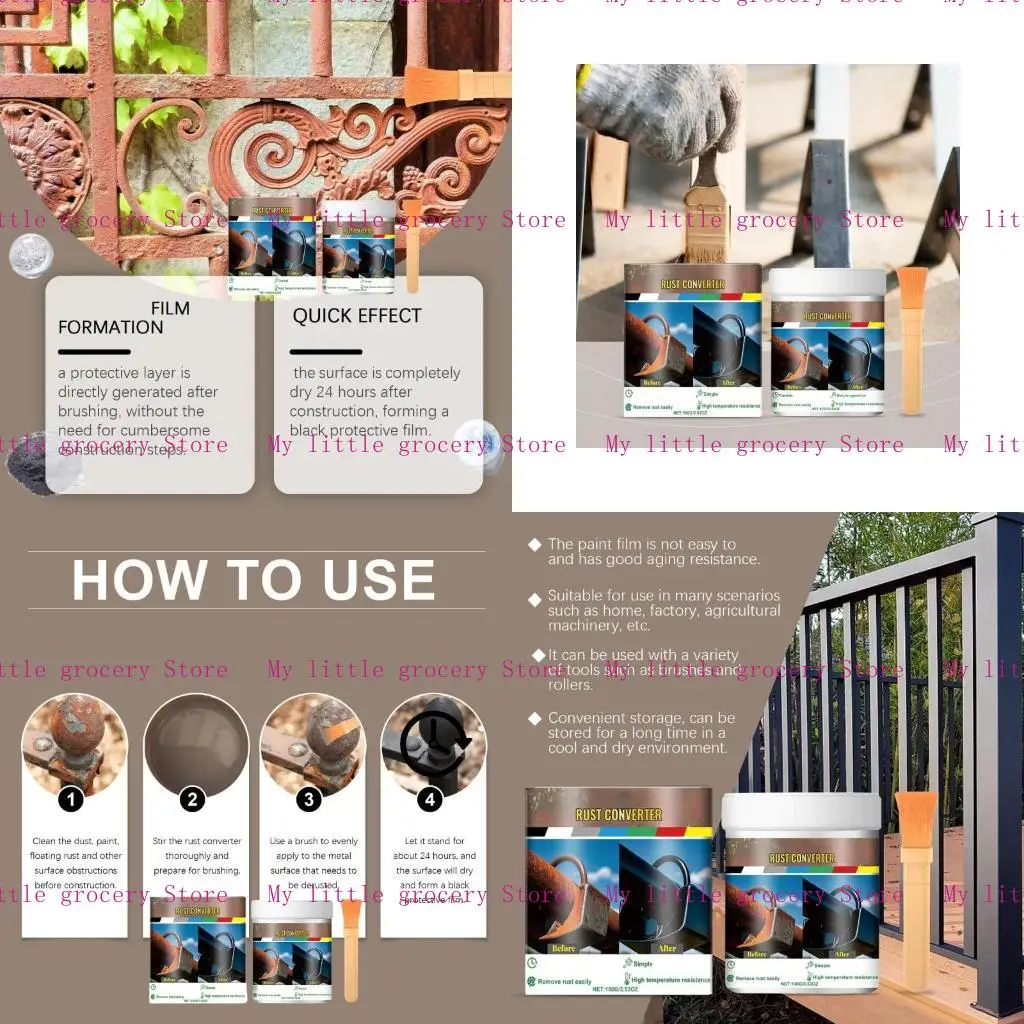 

D5BD Multi Surfaces Metal Paint Stop Speat Erosion Resistaint Take для дома