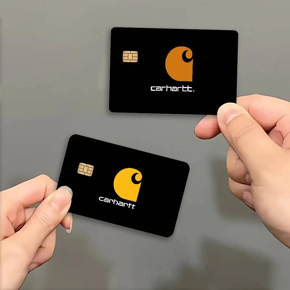 Carhartts Anmie Sticker Film Skin Cover for Credit Card Debit Bank Card Front