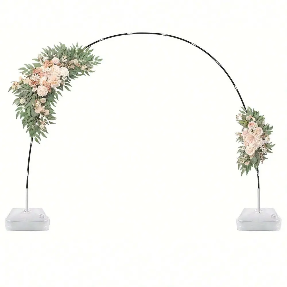 

Высокий регулируемый каркас для арки из воздушных шаров (10 футов в ширину) с основанием, подходит для свадеб, дней рождения, рождественских украшений