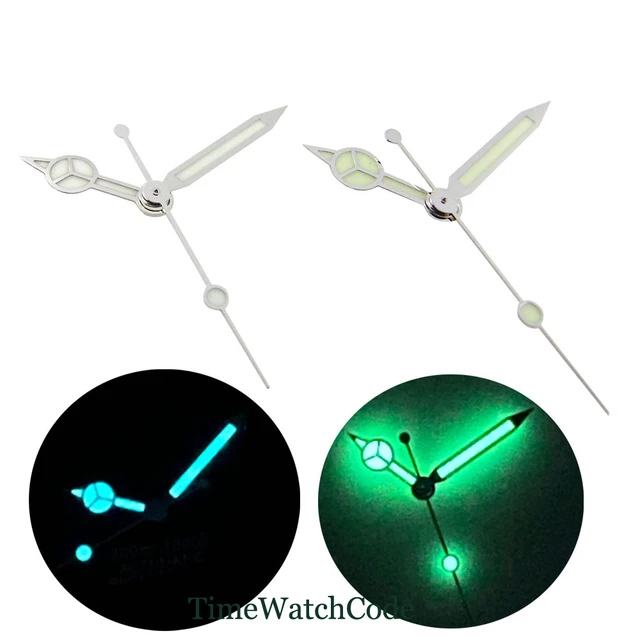 Super Lume Watch Hands C3 or BGW9 Luminous Fit for NH35 NH36 4R36 7S36 7002 7009 Automatic Movement Watch Accessories AliExpress 1511