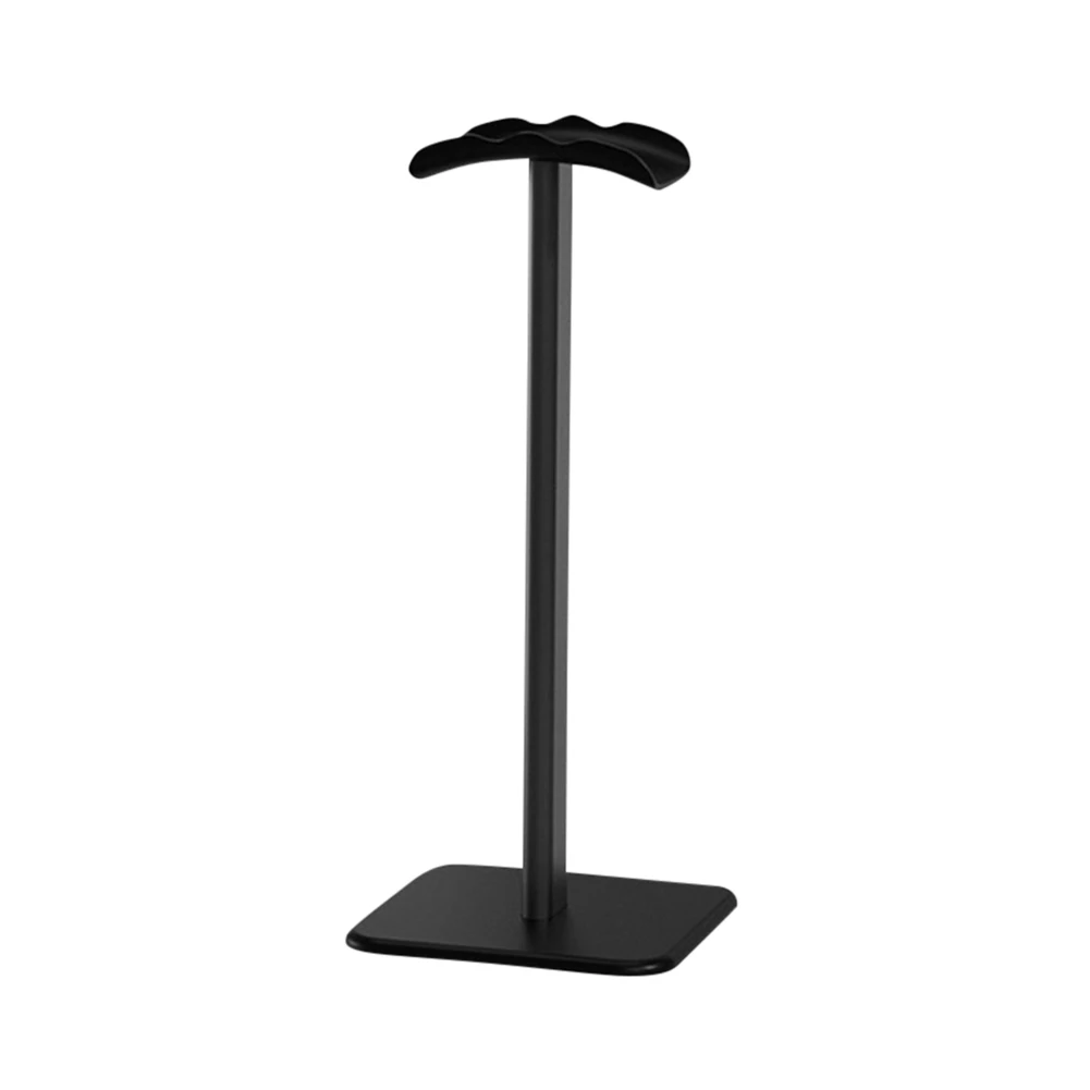 Stojak na słuchawki, stabilny uchwyt biurkowy na słuchawki gamingowe, aluminiowy, zakrzywiony wspornik, akcesoria do słuchawek dla graczy PC