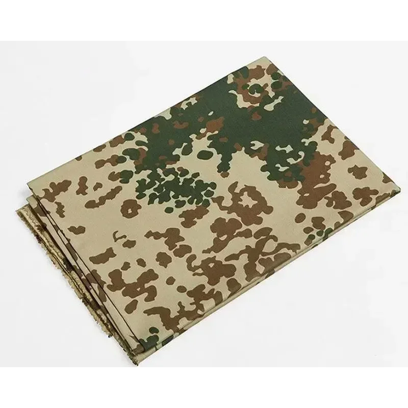 

German Camouflage Fabric 1.5m Wide Polyester Cotton Camping Hunting DIY Fabric Fishing Camouflage Popular Choice