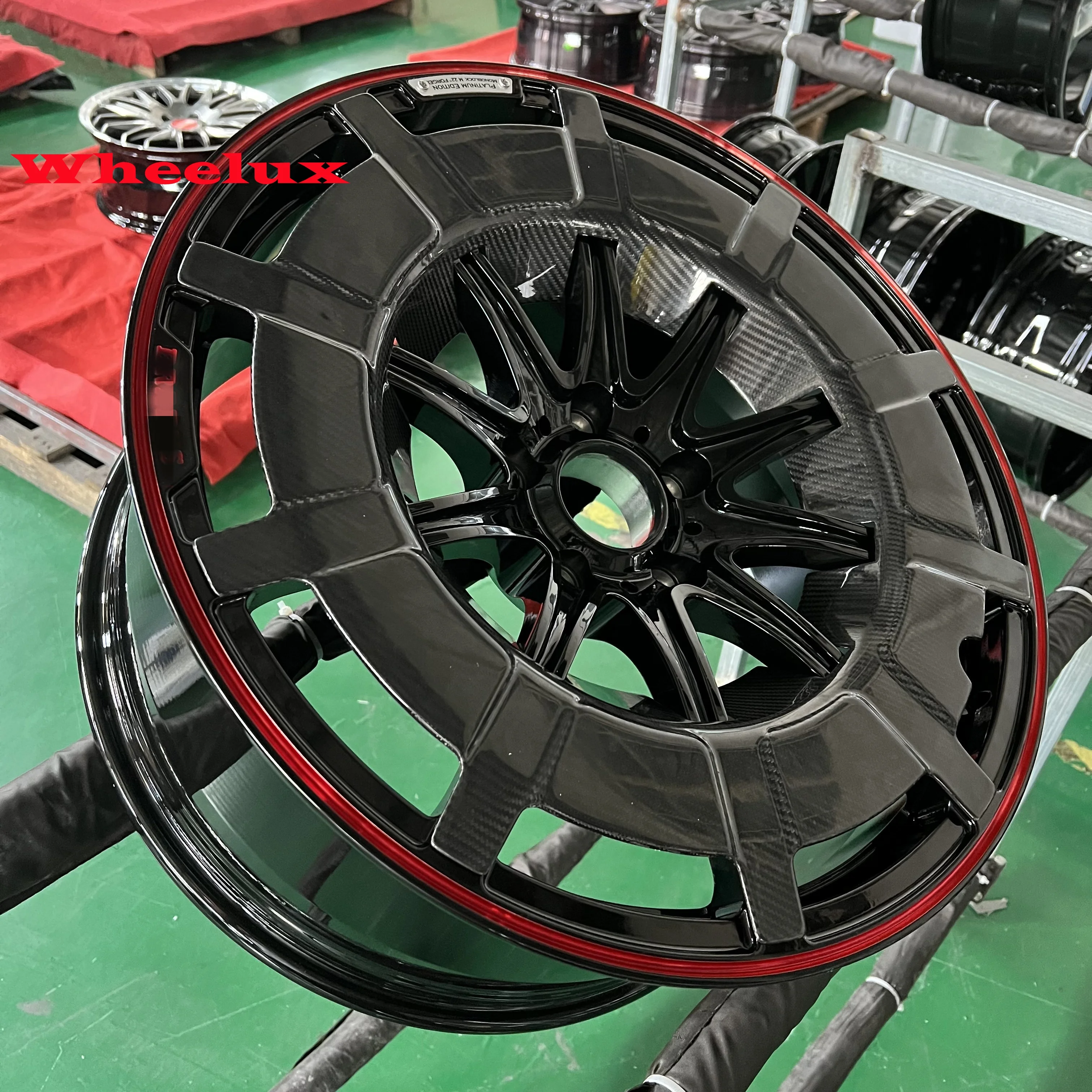 High quality 6061 T6 forged aluminium alloy carbon fiber 19 20 21 22 23 24inch car wheels For Mercedes Benz BRABUS G63 AMG G500