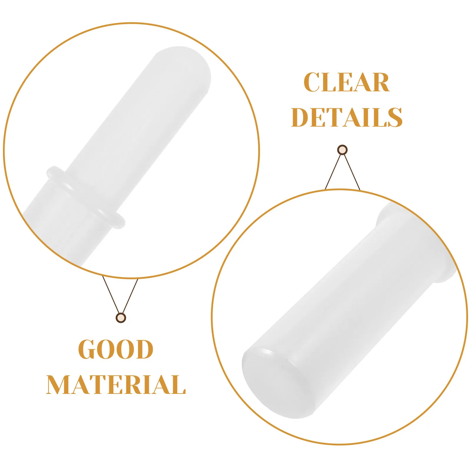 4Pcs Meat Grinder Pusher Tamper Ergonomic Kitchen Tool Food Grinder Stomper Universal Meat Stuffer Rod Accessories