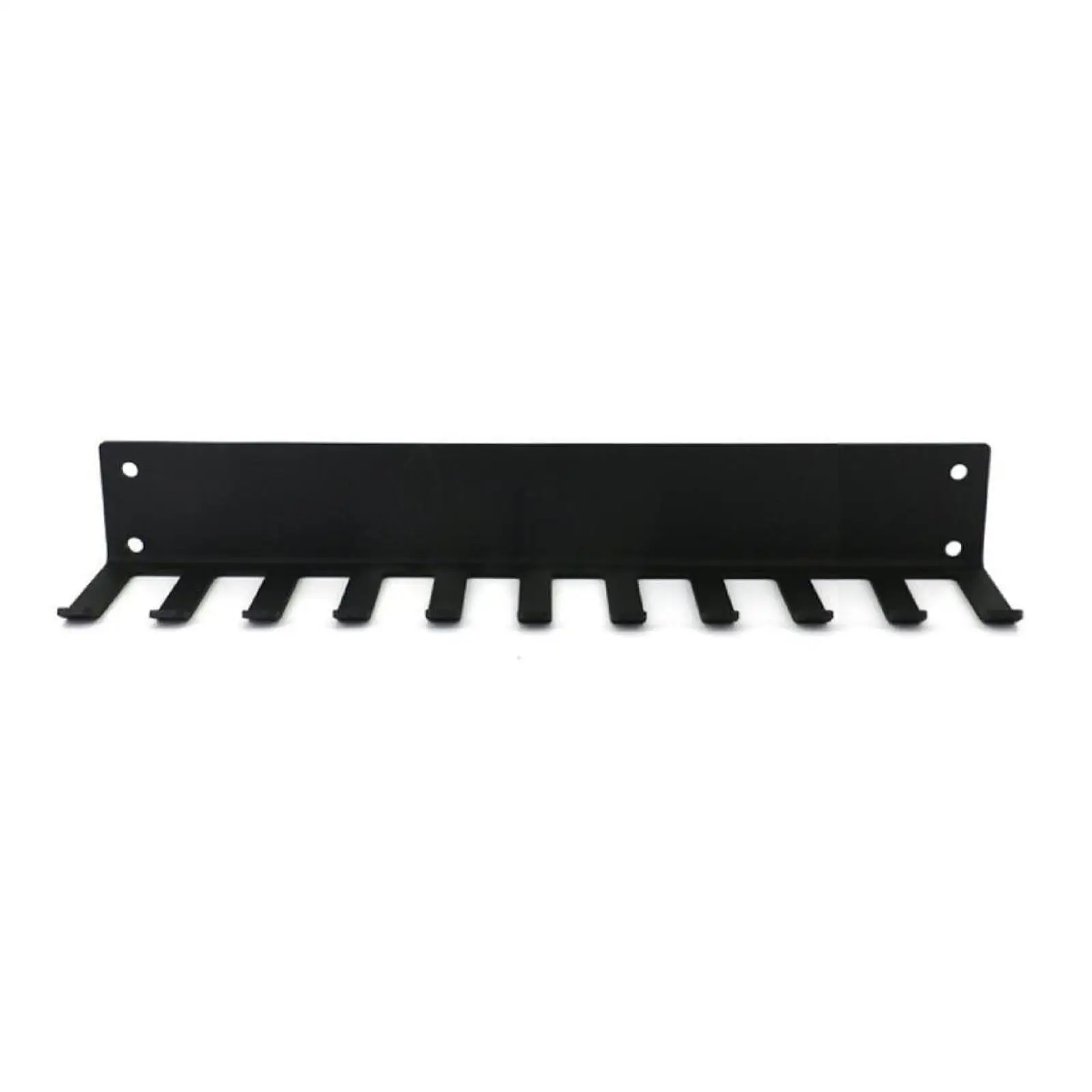 Workout Storage Rack Iron Wall Mounted Heavy Duty Organizer Multipurpose Hanger with Hooks for Home Gym Rope and Belts