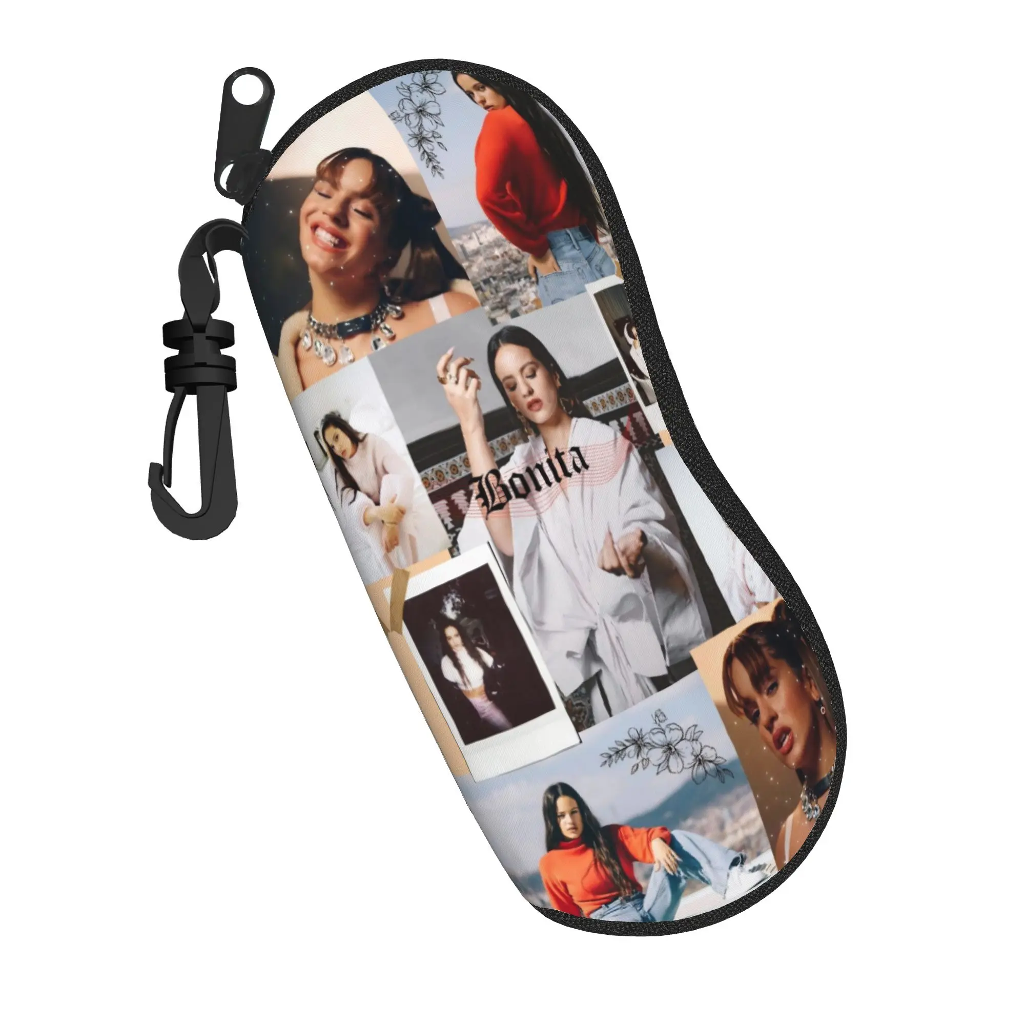 Harajuku Rosalia LUX Tour 2026 Glasses Case Convenient Box  Glasses Storage Box Anti-Pressure Sunglasses Box