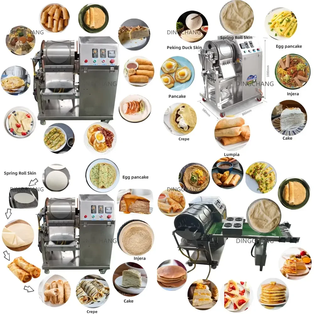 Penang Bread Machine Samoon Making Machine Tortilla Bread Production Line Roti Making Machine Fully Automatic Restaurant