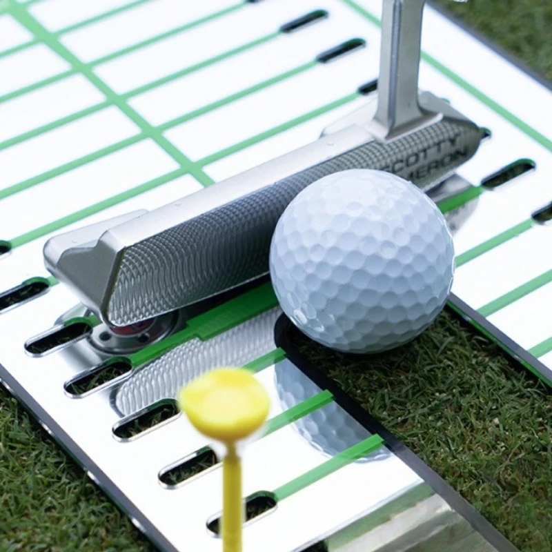 Professional Golf Putter Mirror Indoor Training Golf Expansion Board Acrylic Trajectory Practice Device Portable Sports Parts - view 6