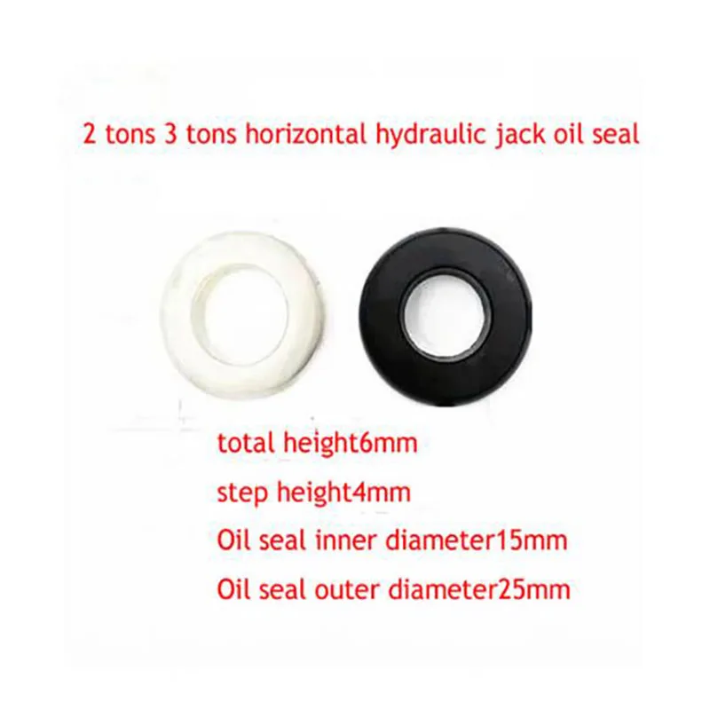 2 Tons 3 Tons Horizontal Hydraulic Jack Accessories Oil Seal Sealing Ring Soft Rubber Oil Seal NEW