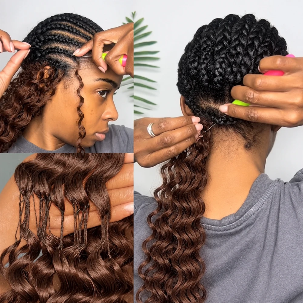Чудесные узлы # 4 коричневых п – обзор и цена Human Hair Wigs