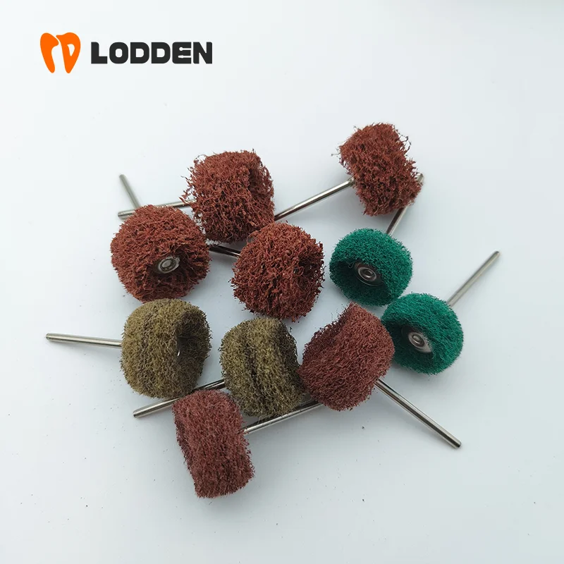 LODDEN Dental 2.35mm Popular HP Kit for Grinding Ceramics Zirconia Lithium Disilicate PMMA Mixed Dentistry Polishing Resin Tools