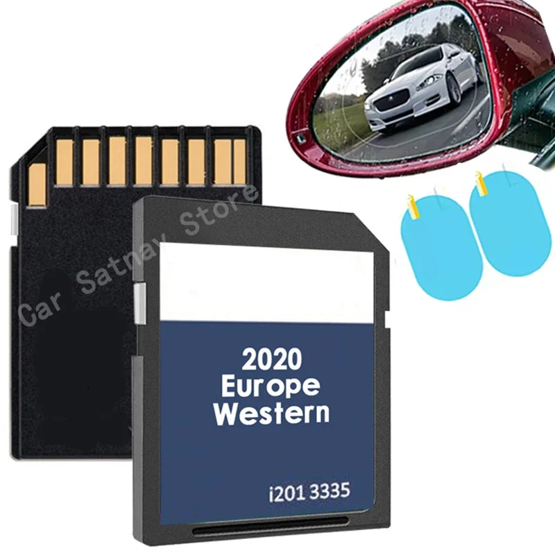 

RNS310 V12 West GPS Accessories for VW Skoda Seat SD Card Navigation UK EU Map 2020 with Anti Fog Film