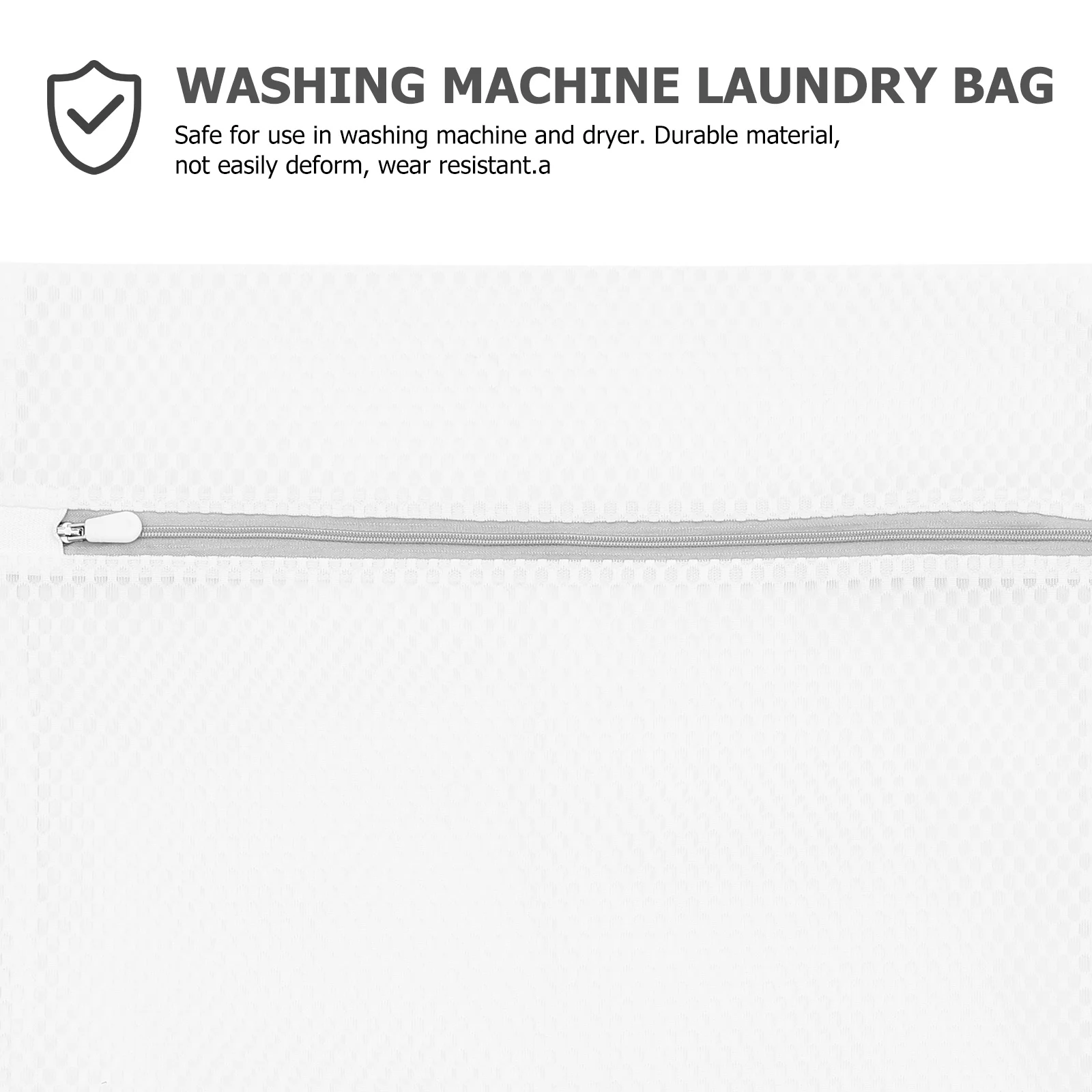 

3Pcs Laundry Bags Honeycomb Mesh Zipper Closure Washing Machine Safe for Delicates Bras Underwear Garment Protection Set