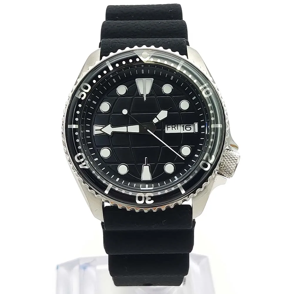 Men\'s NH36 Automatic Mechanical Watch Flat Sapphire Glass Waterproof Case Comfortable Strap Casual Fashion Watch