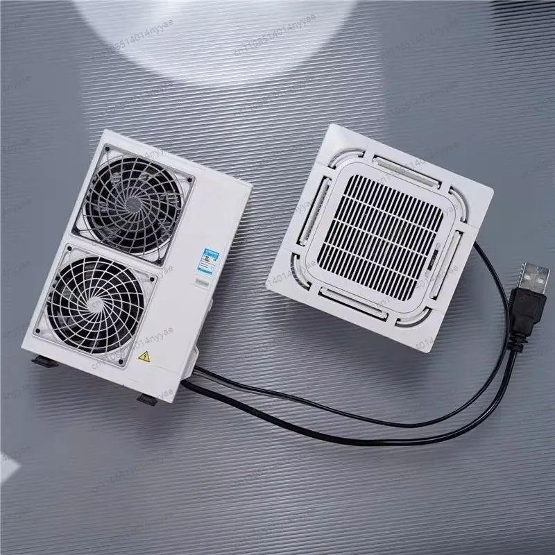 1/12 Scale Mini Central Air Conditioner Model Dollhouse Miniature Toy