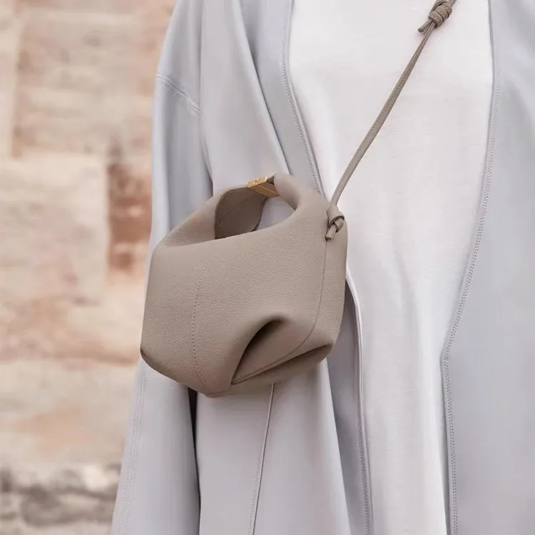 

Pol Paris2025 Genuine Leather Bento Box Bag Single oulder Women's Handbag Ele Tote Bag Faionable Crossbody Bag