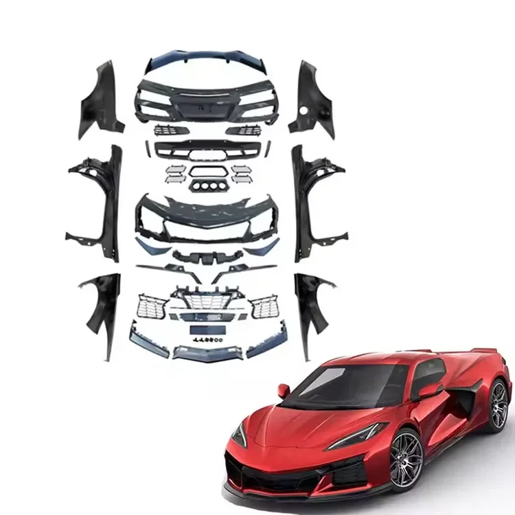 high Quality Auto Parts Full Body Kits  For Chevrolet  Corvette C8 2023-2024  Cool Body Kits