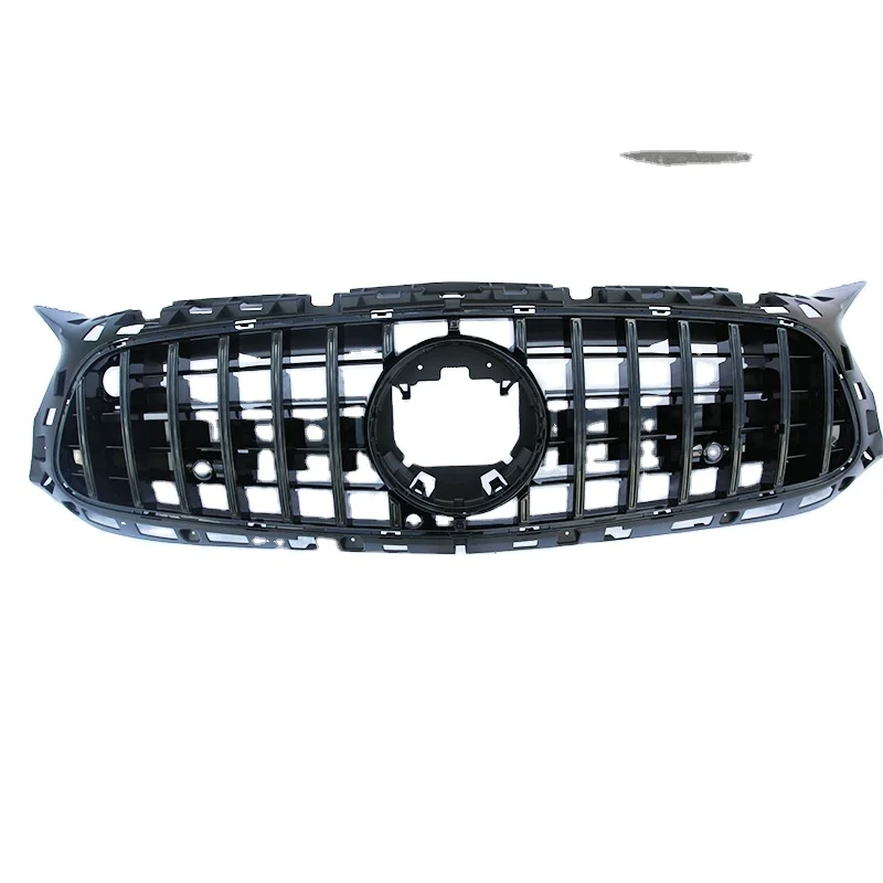 Suitable for Mercedes Benz C190 AMG GT AMG 2017+2 door black front bumper grille