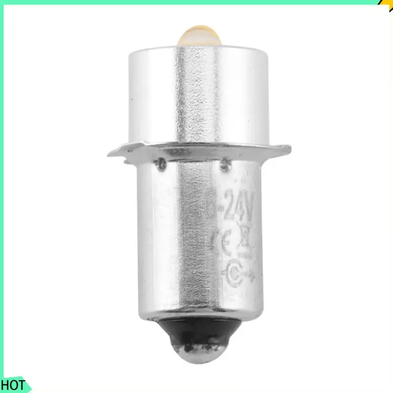 AWAH 2X ไฟฉายหลอดไฟ LED เปลี่ยนหลอดไฟกลางแจ้ง High Bright เดินป่าตั้งแคมป์ตกปลา 6-24V P13.5S