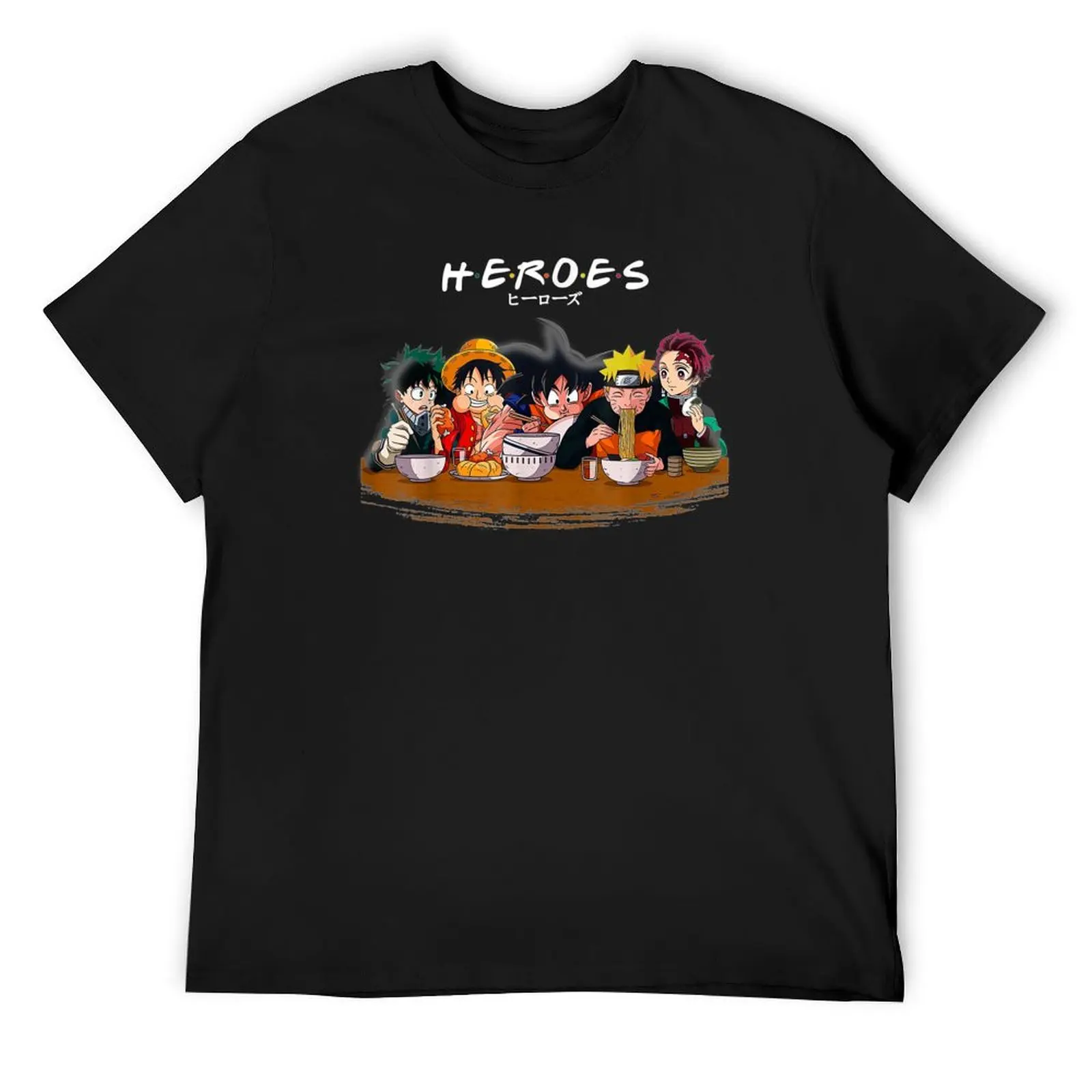 

My Hero Anime Japanese Manga T-Shirt Short sleeve tee blacks oversized compression shirt men