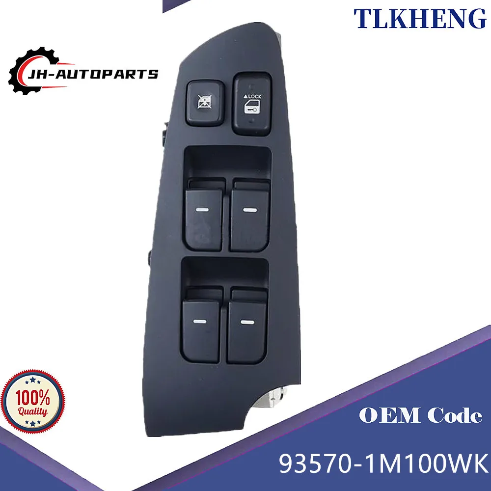 

Электрический переключатель управления стеклоподъемником для KIA Forte Cerato 2009 2010 2011 2012 2013 93570-1M100WK