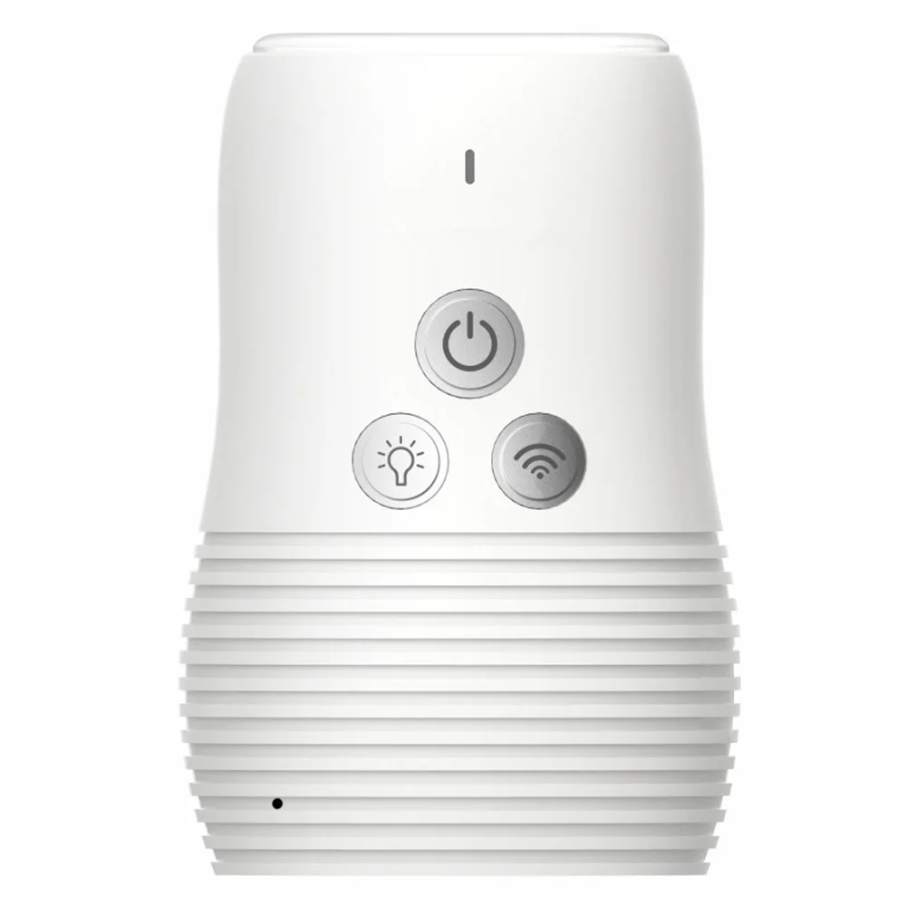 2.4Ghz Wireless Baby Monitor Small Portable Audio Baby Monitor Two-way Audio Function Intercom Rechargeable Battery