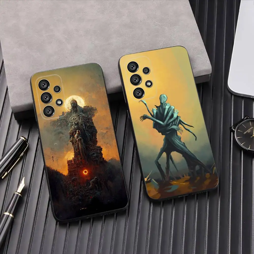 

Z-Zdzislaw-Beksinskis Phone Case For Samsung Galaxy A13,A21s,A22,A31,A32,A52,A53,A71,A80,A91 Soft Black Shell