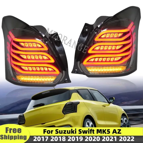 Conjunto de luz trasera para Suzuki Swift MK5 AZ 2017-2022 luces de señal de giro traseras lámparas de freno inverso accesorios de coche izquierdo/derecho