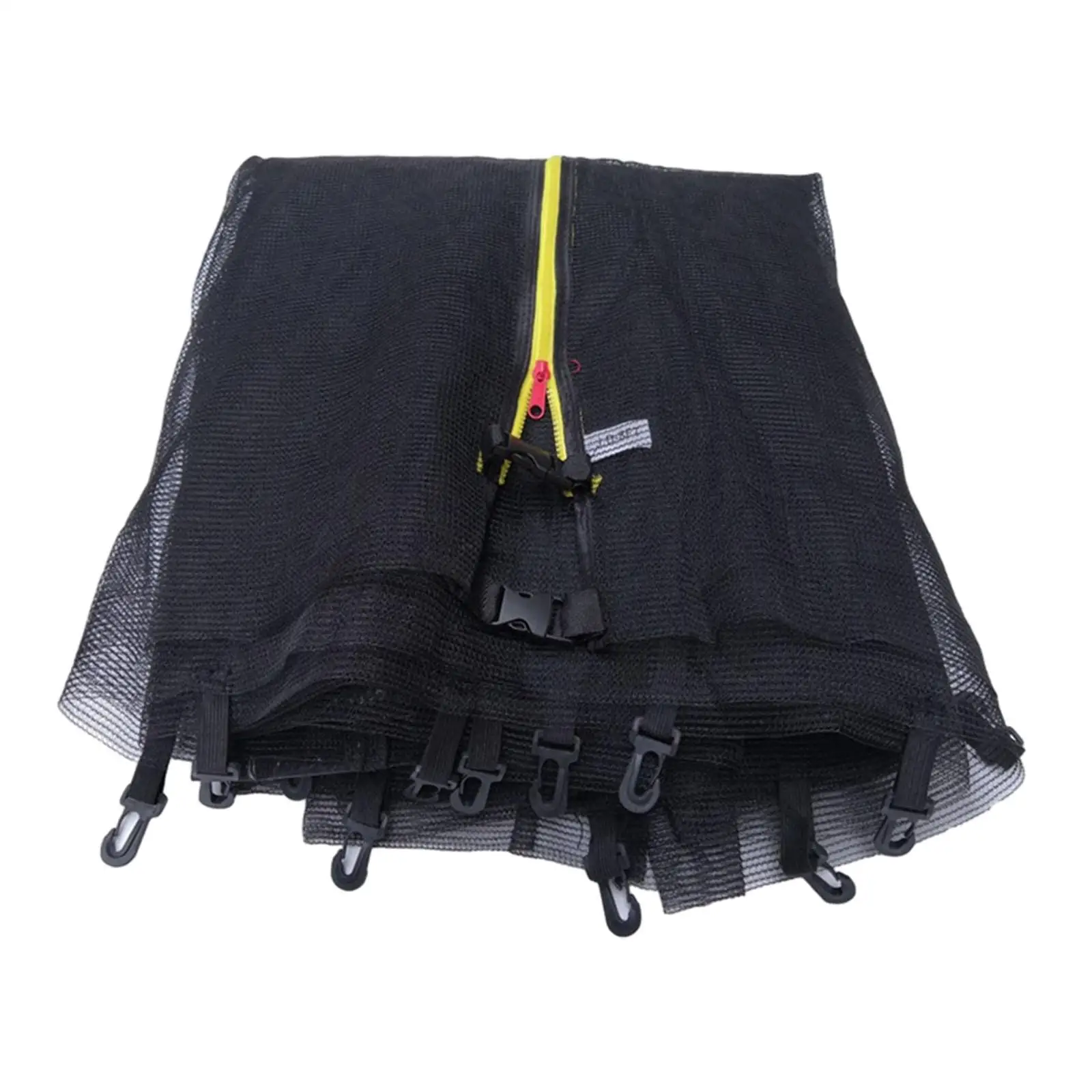 Trampoline Enclosure Net Protection Parts Netting for 6 Poles Round