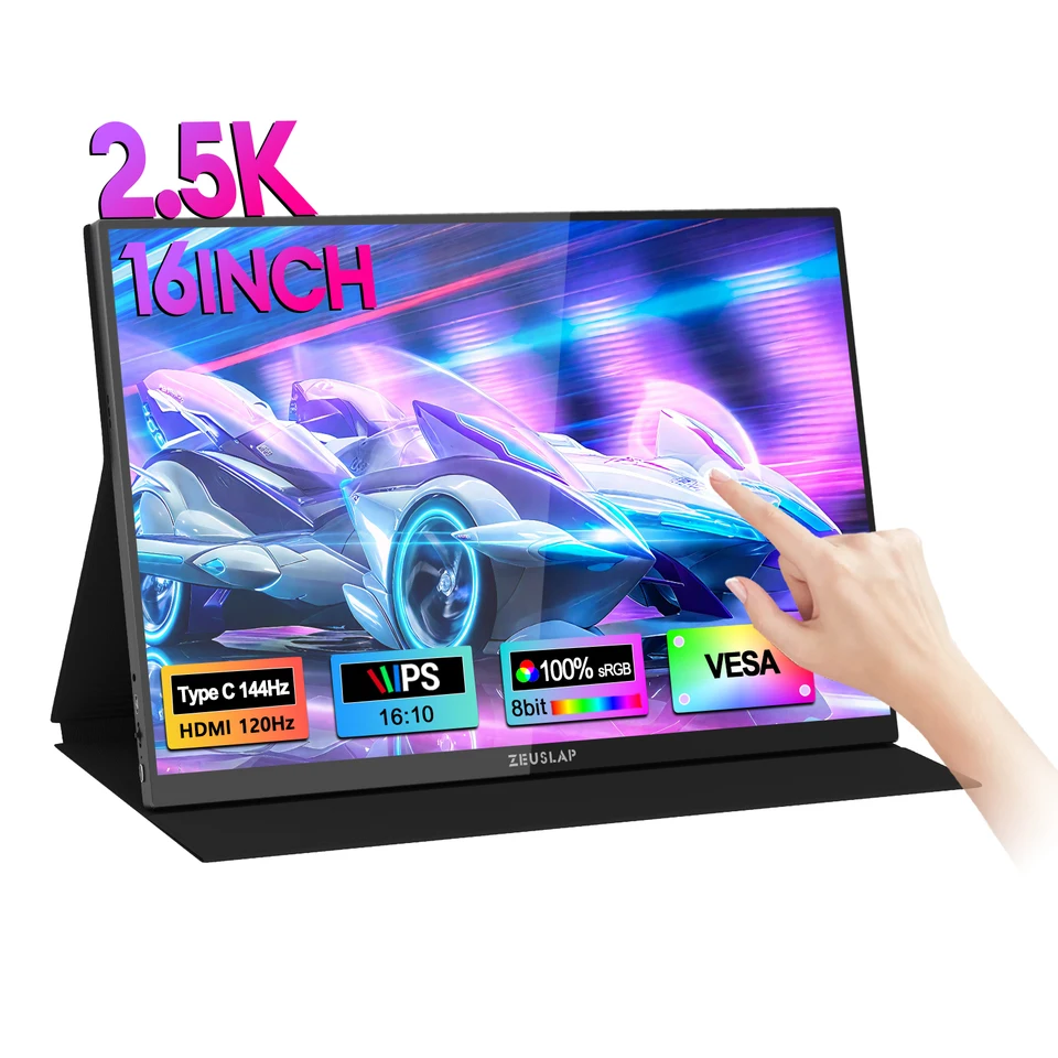 ZEUSLAP P16T 1920*1200P モニター Buy ZEUSLAP P16T Touch Screen Portable Monitor 16
