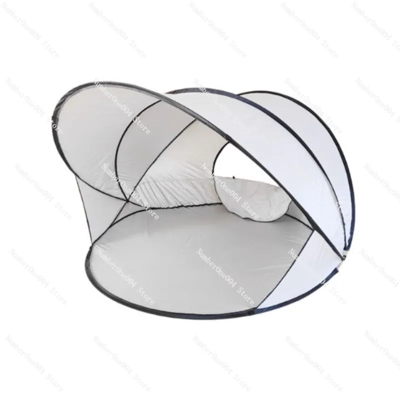 

Beach Tent, Seaside Sunscreen and Windscreen, Fully Automatic, Easy To Open and Foldable