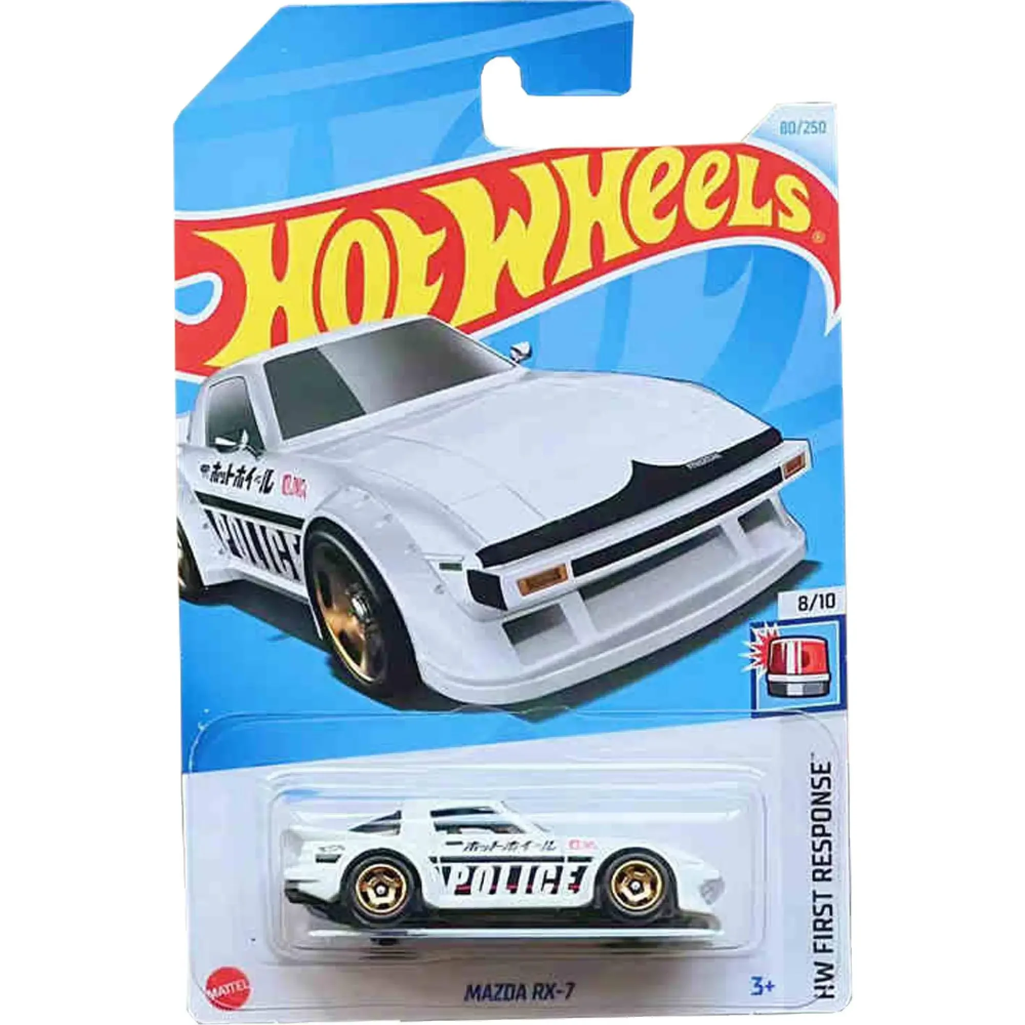 2024 Mazda Hot Wheels Cars Mazda 7B7B Mx-5 Rx-7, литая под давлением модель автомобиля, коллекционные игрушки, подарок для мальчиков, Рождественский