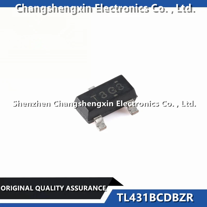 

5-10 Pieces New Original TL431BCDBZR Shunt Voltage Reference IC Adjustable 2.495V 100mA SOT-23-3