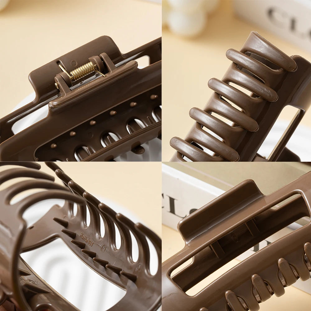 Jepit Rambut Silikon Anak Perempuan Wanita Korea Jepit Rambut Ukuran Besar Kepiting Hiasan Kepala Jepit Rambut Jepit Rambut Ornamen Mode Aksesori Rambut