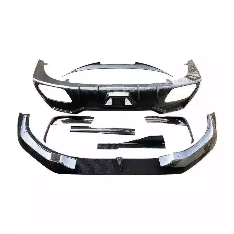 

Body kit for BMW 8 series coupe 4 door G14 15 16 18-22 modified AC carbon fiber front lip side skirt wind knife rear lip tail