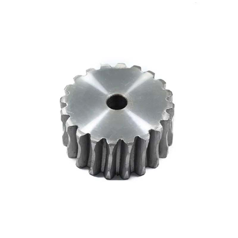 Imagem -02 - Worm Rod com Worm Gear Relação de Redução de Aço 1:10 Worm Rod Furo do Processo m 10 Dentes 45 m Sets