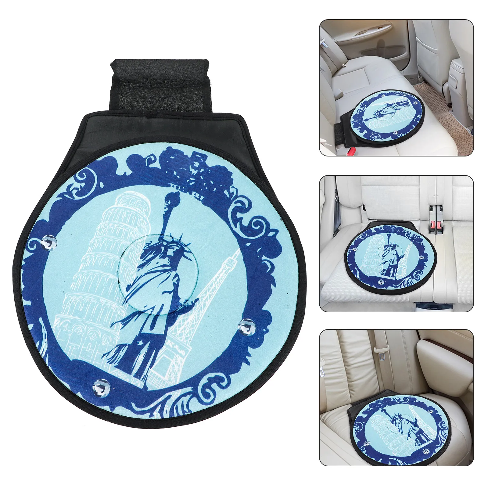 

Swivel Car Seat Cushion 360 Degree Rotating Seat Pad for Elderly Pregnant Women Disabled Postpartum Easy in Out Car Bed Transfer