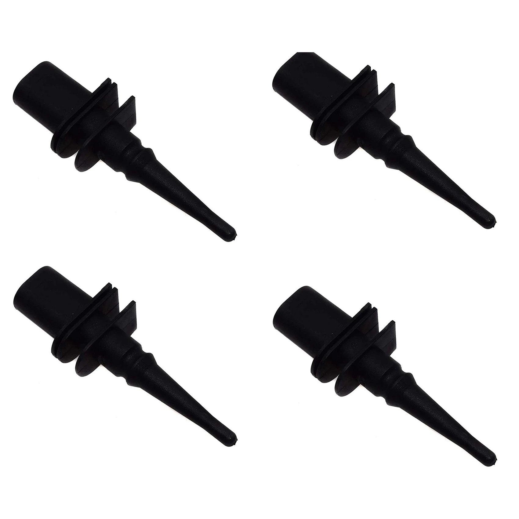4Pc Front Rear Left Right Black Outside Car Air Temperature Sensor For BMW 1 6 7 Series E46 E90 E91 E39 E60 E63 E38