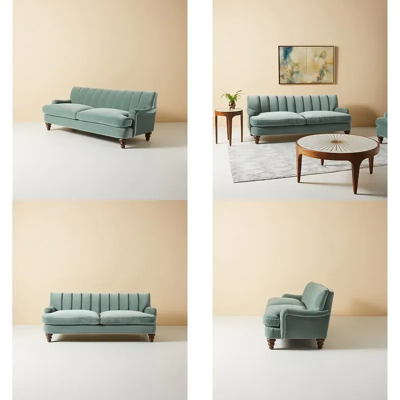 for Retro  Arm Commercial Sofa Luxury Clubs Tea Rooms Boutique Homestays Hotel Waiting Rooms