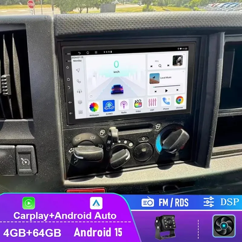

Car Stereo Radio For Isuzu N Series(NNR/NPR/NPS/NQR) 2009-2020 Multimedia Player 7" Wireless Apple Carplay Android 15 8+128GB