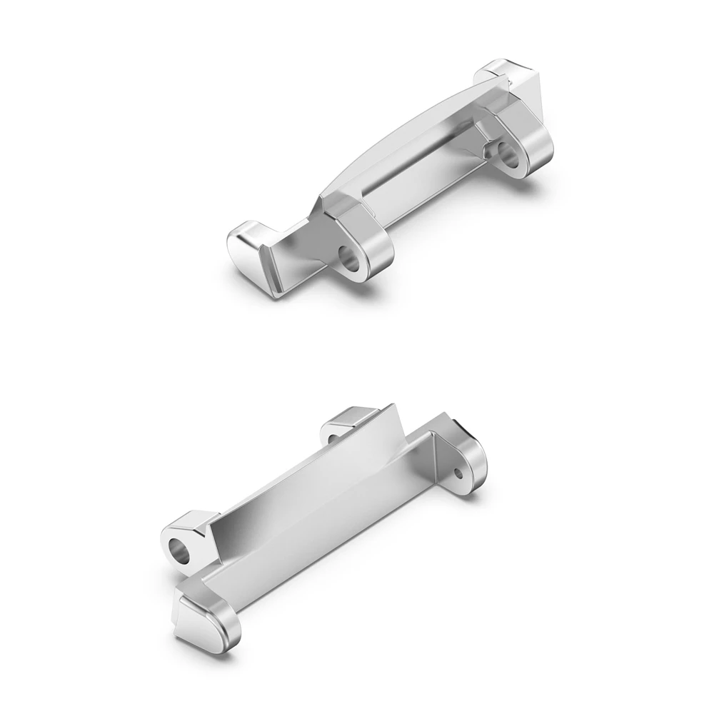 1pair For Huami Amazfit T-Rex 2 316L Stainless Steel Connector Adapter to 22MM universal watchband strap accessories