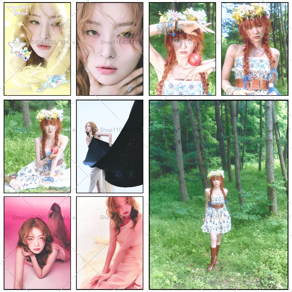 1PC Idol Seulgi Cosmic Album Poster Self-adhesive Art Waterproof Paper Sticker Coffee House Bar Room Wall Decor