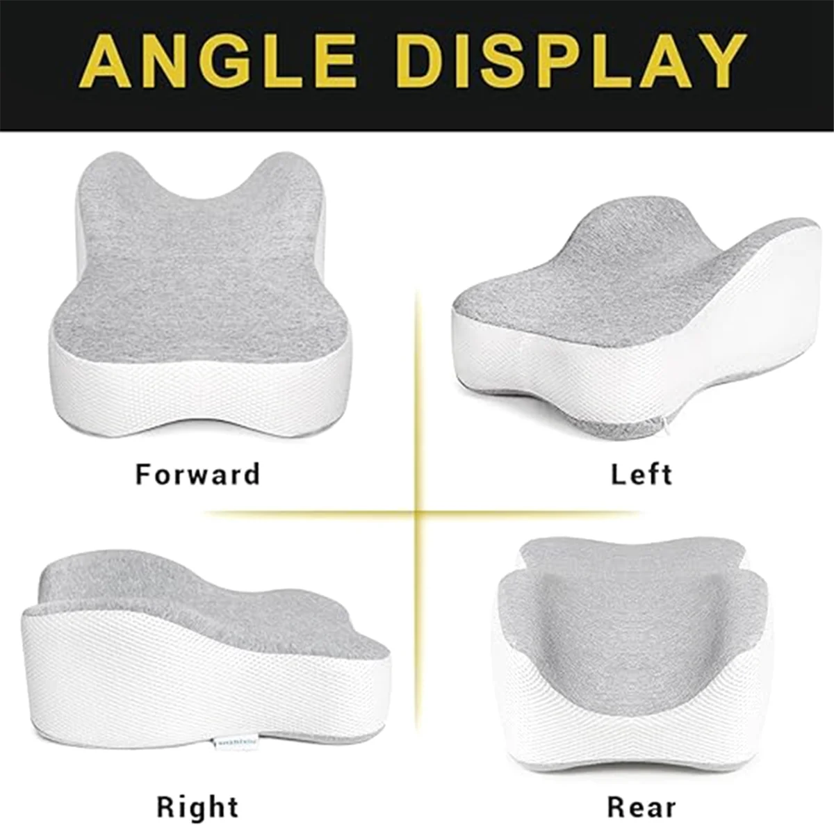 Подушка для ног без бретелей для длительного лежания пациентов, подушка для колена из пены с эффектом памяти, зажим для ног для беременных женщин, подушка для ног до бедра