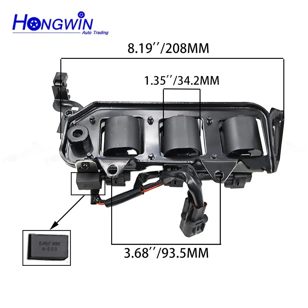 2730137150 Quality Ignition Coil For Hyundai Tucson 05-09 Kia Sportage 05-10 V6 2.7L UF498 2730137116,27301-37150,27301 37116